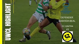 UWCL Qualifiers Rashida Beal Highlights [upl. by Atekihs49]