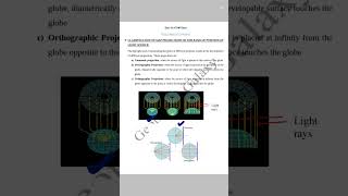 Day 45 of 100 Days from Galaxy of Geomatics Classification of Map ProjectionLight Source Position [upl. by Nnarefinnej]