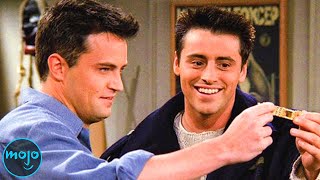 Remembering Matthew Perry Top 10 Chandler and Joey Moments [upl. by Inavihs]