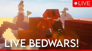 Minecraft Bedwars With Subs  QNA shortslive minecraftlive [upl. by Anyg]