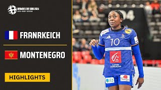 Frankreich souverän gegen Rumänien Highlights Hauptrunde  SDTV Handball [upl. by Lainad]