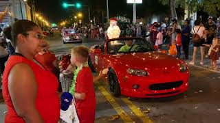 Miatas in the 2023 Key West Christmas parade [upl. by Nomled179]