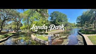 The Beautiful Landa Park  New Braunfels TX [upl. by Akinnej]