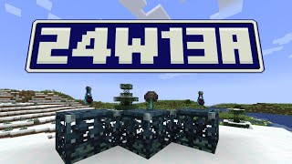 NEW TRIAL OMEN EFFECT Minecraft 121 Snapshot 24w13a NEWS THINGS [upl. by Aynuat]