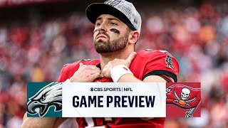 NFL Playoffs Wild Card PREVIEW Eagles at Buccaneers I CBS Sports [upl. by Alroi]