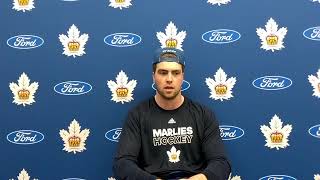 Marlies Practice Justin Brazeau  March 9 2021 [upl. by Aicila578]