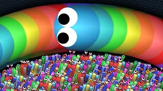 Slitherio AI 350000 Score Epic Slitherio Gameplay [upl. by Atnoved41]