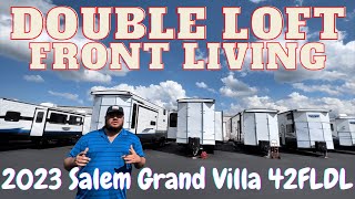 2023 Salem Villa 42FLDL  Front Living Dual Loft Destination RV [upl. by Ocihc]