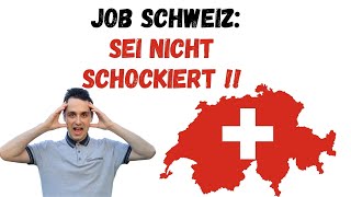 Realitätscheck über deinen Job in der Schweiz💼🇨🇭 Diese Arbeitsbedingungen könnten dich schockieren [upl. by Linea]