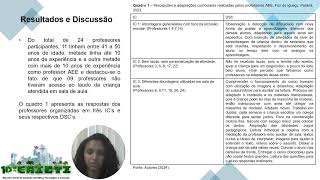 10° EAICTI  Adaptações Curriculares Para Crianças Com Transtorno do Espectro Autista [upl. by Nossah]