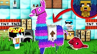 ¡LOS COMPAS SE ESCONDEN DENTRO DE UNA LLAMA DE FORTNITE 😂🔥 MINECRAFT EL ESCONDITE 34 [upl. by Anauq]