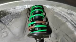 Tein Lowering Springs for the 97 Camry [upl. by Kristianson]