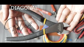 Diagonal Cutter  Side Cutting Plier  How To Use  Basic DIY Hand Tools for Household project [upl. by Suoivatra303]