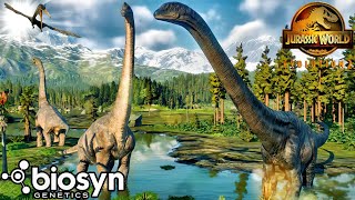 Biosyn sanctuary  Valley of the dinosaurs Part 36 Jurassic world evolution [upl. by Ramor]