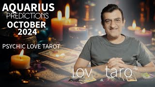 AQUARIUS  quotOCTOBER MONTHLY READINGquot  OCTOBER 2024 tarot love reading tarotreading [upl. by Cyrillus705]