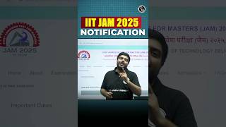 IIT JAM 2025 Exam Schedule Out Exam Date Eligibility Application [upl. by Ertemed]