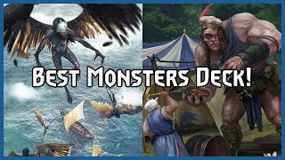 Bonded Harpies Mourntart Still The Best MO Deck  Gwent Pro Rank Gameplay [upl. by Demaggio47]