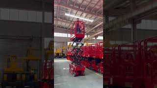 Scissor lift boom lift factory lift lifter hydraulic [upl. by Nealson688]