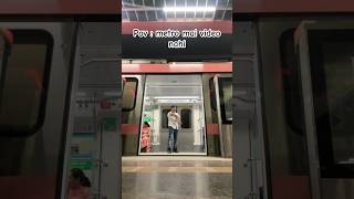 Delhi metro mai swgat hai 😂chetannn026 comedy backbenchers funny chetan [upl. by Rosaline]