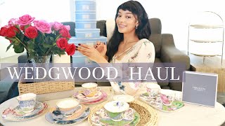 An EPIC WEDGWOOD haul  Butterfly bloom Vera Wang [upl. by Sukin]