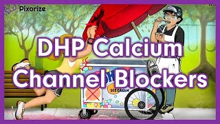 DHP Calcium Channel Blockers Mnemonic for NCLEX  Mechanism of Action Side Effects [upl. by Sven450]