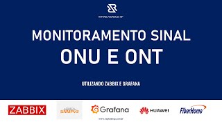 Monitoramento sinal ONT ONU em olt huawei olt fiberhome zabbix 6 grafana 9 [upl. by Enia695]