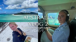 AUSTRALIA VLOG 2  AIRLIE BEACH  WHITSUNDAYS SCENIC FLIGHT amp RAFT TOUR  MAISIE FOLEY [upl. by Vilma]