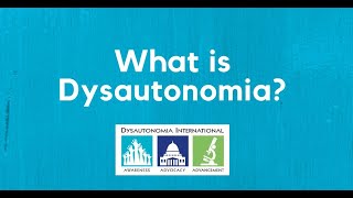 What is dysautonomia [upl. by Niamrahc]