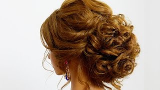 Hairstyle for long hair Prom updo [upl. by Caffrey468]