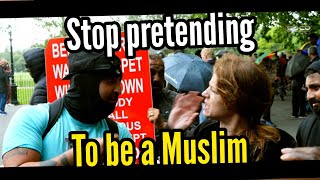 New  Muslim disagreeing with Quran verse  ft Kay Mo Deen  Speakers Corner [upl. by Girardi]