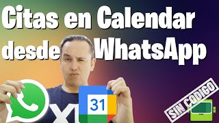 Crear citas en google Calendar desde WhatsApp NegocioBot [upl. by Daub55]