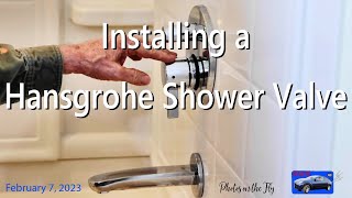 Installing a Hansgrohe Shower Valve [upl. by Eahsel]