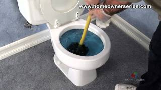 How to Fix a Toilet  Diagnostics  Blocked Toilet [upl. by Halilahk997]