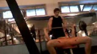 bench press 95kg x5 [upl. by Adey922]