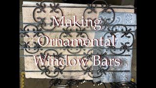 Making Ornamental Window Bars [upl. by Eylatan]