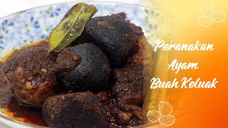 How to cook Peranakan Ayam Buah Keluak  Nyonya Recipe [upl. by Nattie]