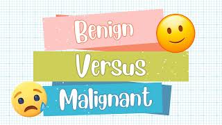 Differences Between Benign and Malignant Tumors  Neoplasia  MBBS Important Questions and Answers [upl. by Cort]