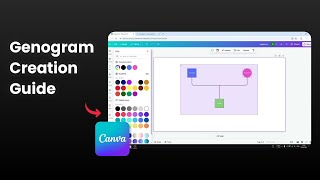 How to Create Genogram in Canva [upl. by Eiramlatsyrk]