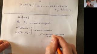 MathS400 Lecture XX  Existence of a Nash equilibrium [upl. by Trent]