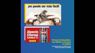 Alpecin Caffeine Shampoo C1 2x 375ml  Champu anticaida hombre y con cafeina [upl. by Yanahc544]