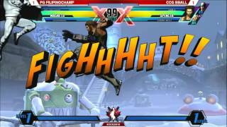 CCG2k15  UMVC3 PG Fchamp vs CCG BeeBall top 8 [upl. by Ezechiel416]