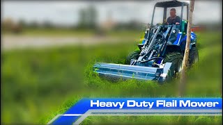 Explore the Power of MultiOnes Heavy Duty Flail Mower Attachment [upl. by Petit]