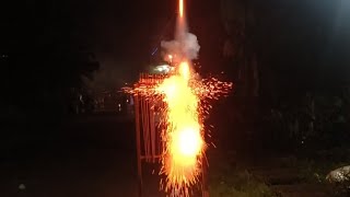 Al Aquino KwitisRocket Bombshell Barrage 24x 2024 New Year fireworks fyp fypシ viral fypシ [upl. by Adlihtam]