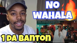 1Da Banton  No Wahala Remix feat Kizz Daniel amp Tiwa Savage  REACTION [upl. by Elockin]