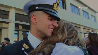 198 allievi dellAccademia Navale di Livorno giurano fedeltà alla Patria [upl. by Marv]