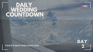 Day 2 Vlog  30 days before Wedding Day countdown  Destination Jackson✈️ [upl. by Elkraps]