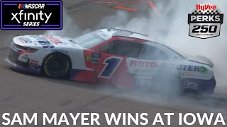 Sam Mayer Wins At Iowa [upl. by Frantz184]