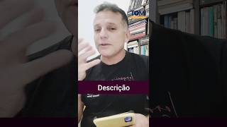 prof Tomi Farias explica a diferença entre descrição subjetiva e objetiva [upl. by Glynis]