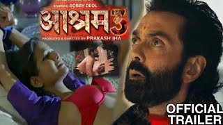 Aashram 3 Official Trailer  Bobby Deol  Tridha Chaudhary  Part 3 [upl. by Casimire]