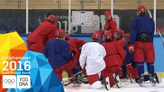 Building the Russian Ice Hockey Team  Lillehammer 2016 Youth Olympic Games [upl. by Hbaruas]